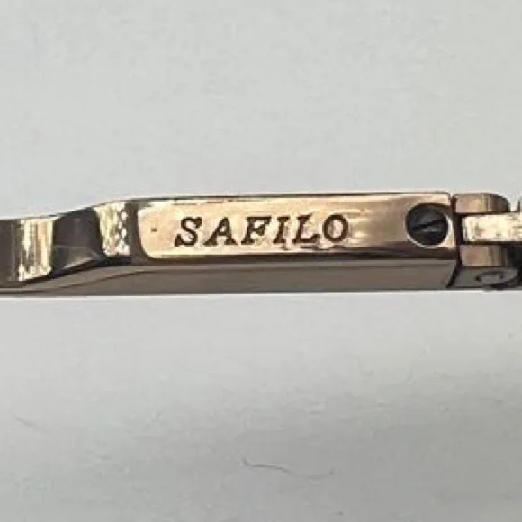 Vintage Safilo 137 Gold Pilot Sunglasses Frames - Picture 7 of 7
